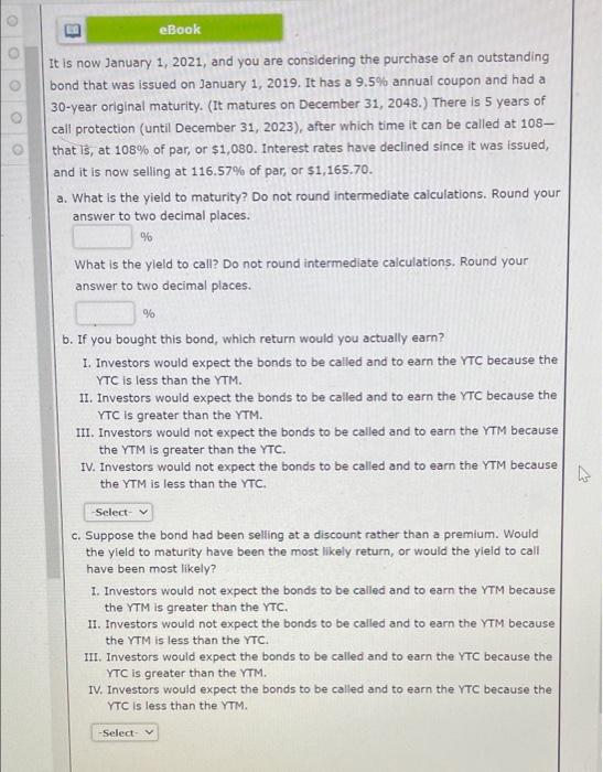 8. will rate for correct awnser O eBook It is now January