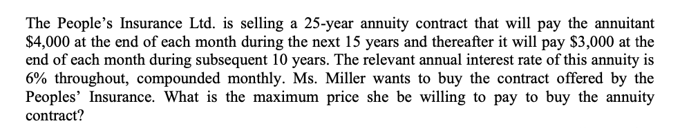Please provide answer with full explanation and FORMULAS ! appreciate it!