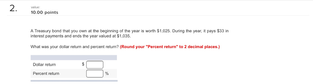 What is the average monthly return? (Round your answer to 3 decimal