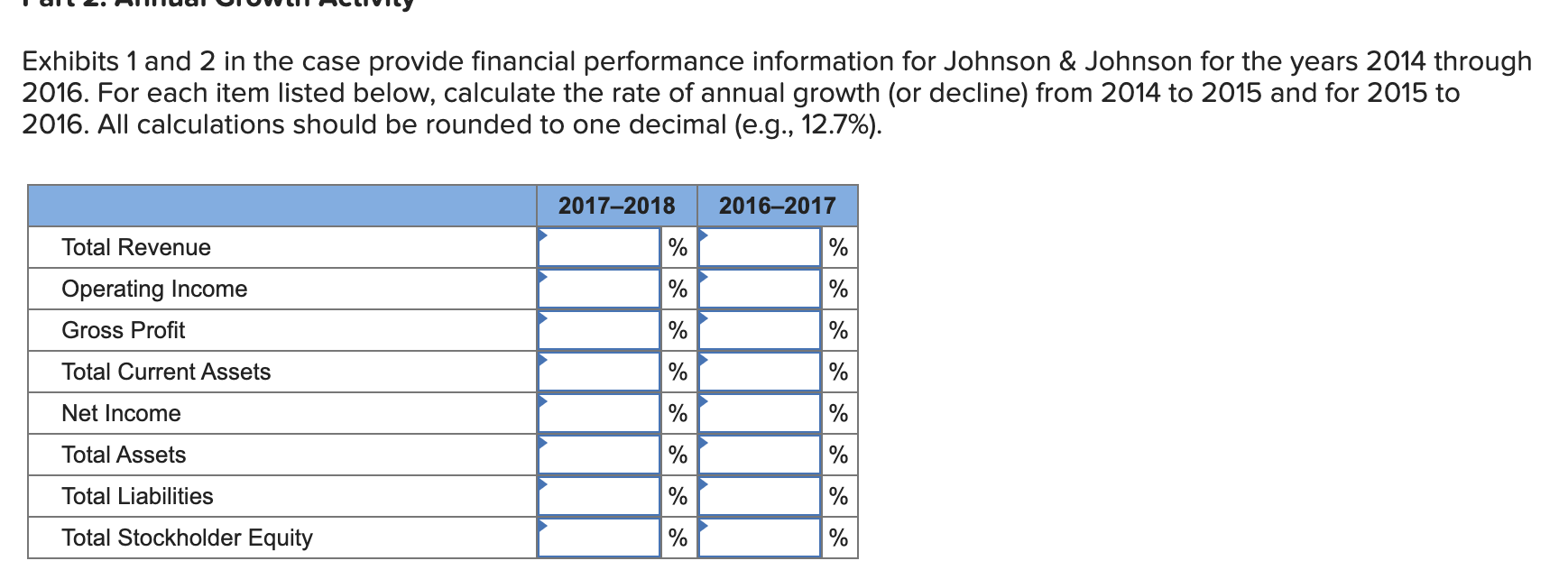 Round all numbers to the nearest hundredth. For example, answers should look