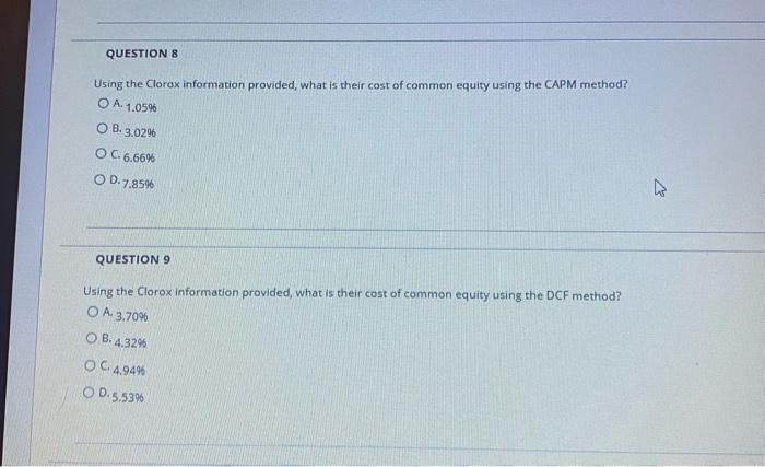 full year after tax cost of debt? O A 2.30% O B.3.44%