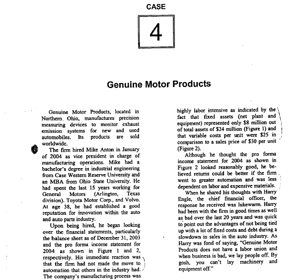 Please answer question number 5 only. The intent of using more leverage