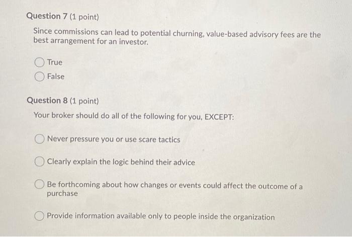 the broker provides advice and guidance to the client, but investment decisions