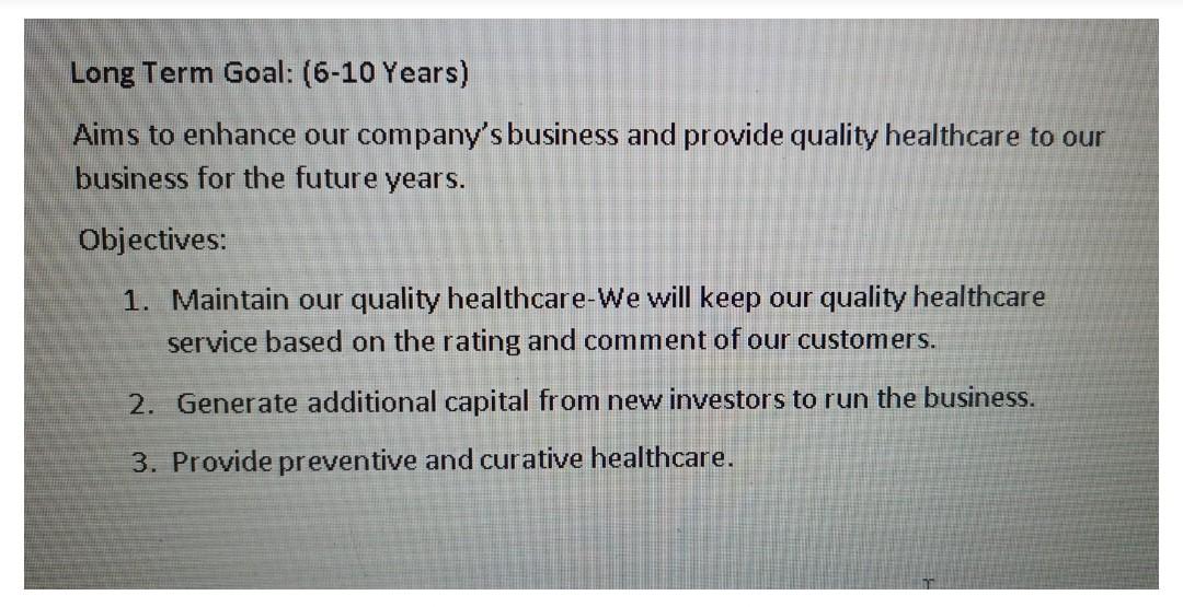 Please make a script for my presentation. our business is a