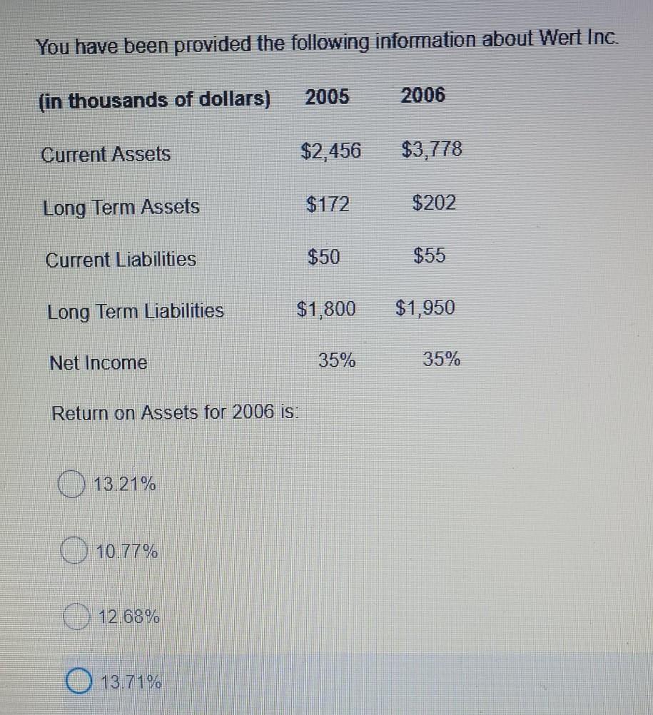  I need help with the correct formula You have been provided