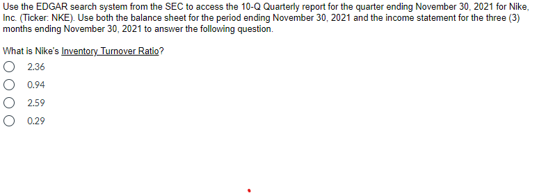 Use the EDGAR search system from the SEC to access the