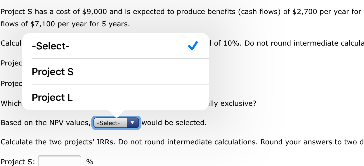 a cost of $9,000 and is expected to produce benefits (cash flows)
