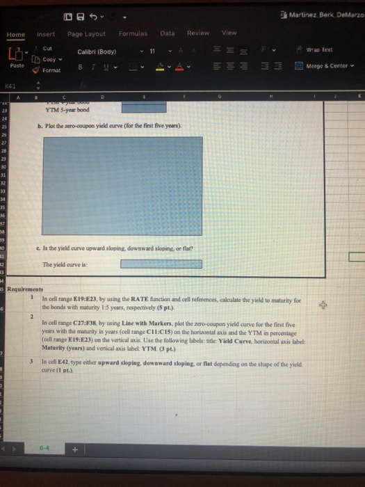 steps below uring cell references to given data or preavious calculations, In