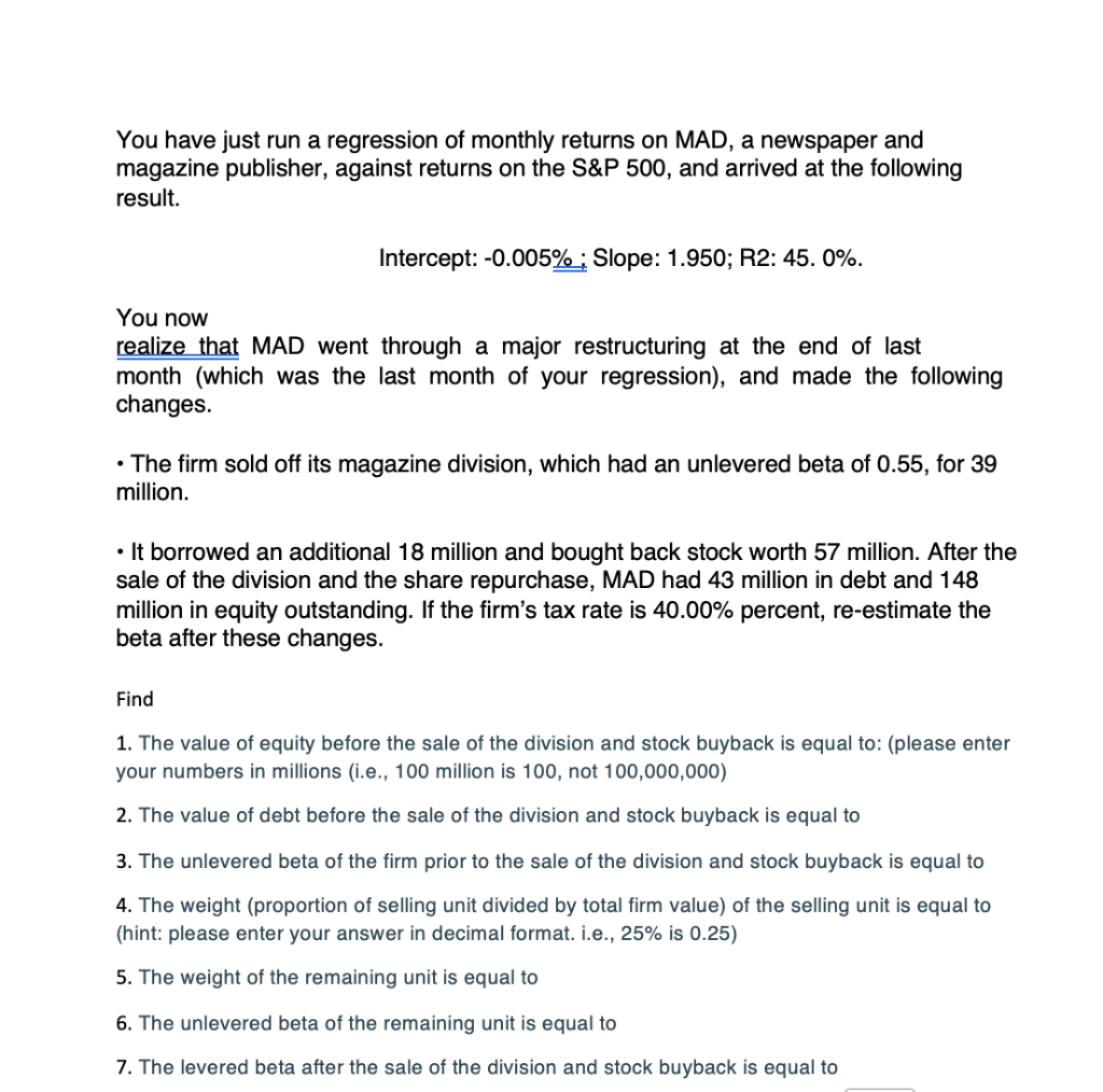  PLEASE ANSWER IT ALL UNTIL 7! You have just run a