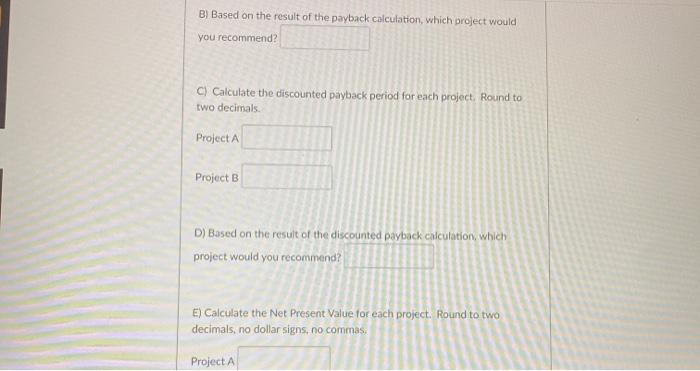 The company's required rate of return for projects of this risk level