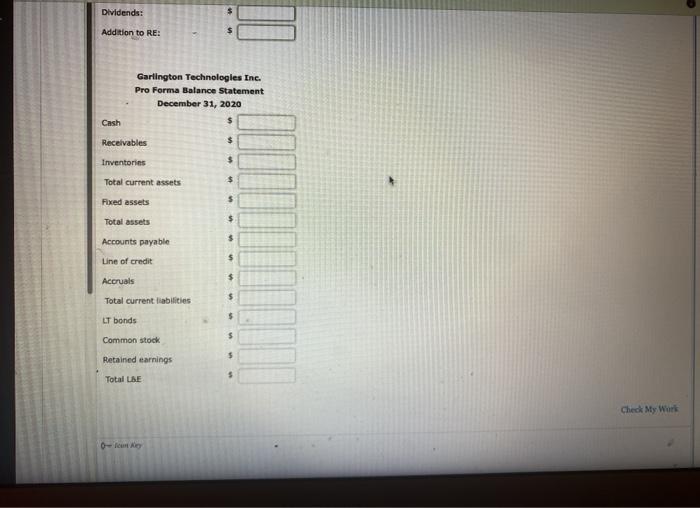 Income Statement for December 31, 2019 Sales $4,000,000 Operating costs 3,200,000 EBIT.