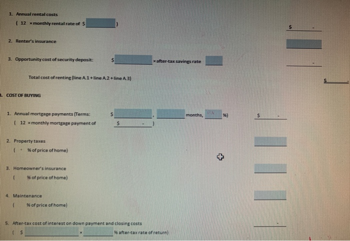 and paying $325 annually for renter's Insurance. She just found a small