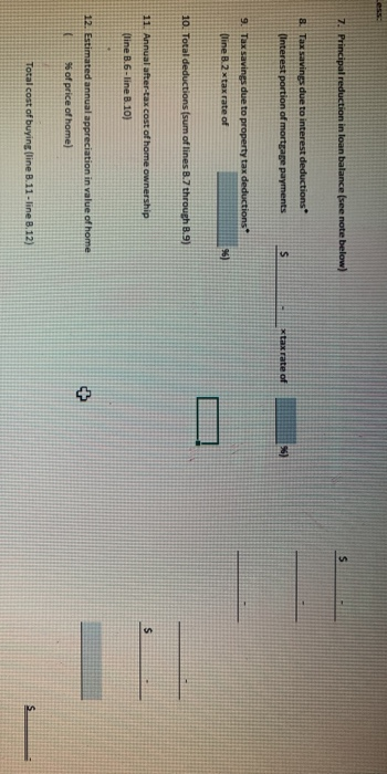 townhouse she can buy for $175,000. She has enough cash for a