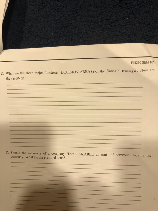 board of directors play in corporate governance? FIN220 SEM 181 QUESTION-MODULE2: TME