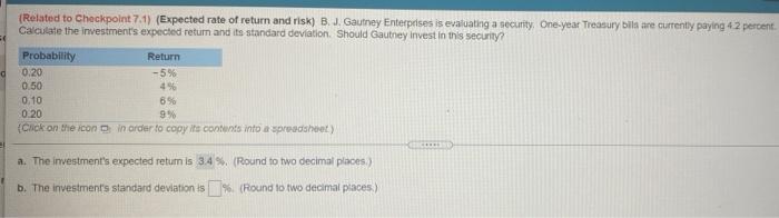 can you help me with the standard deviation 4 g (Related to