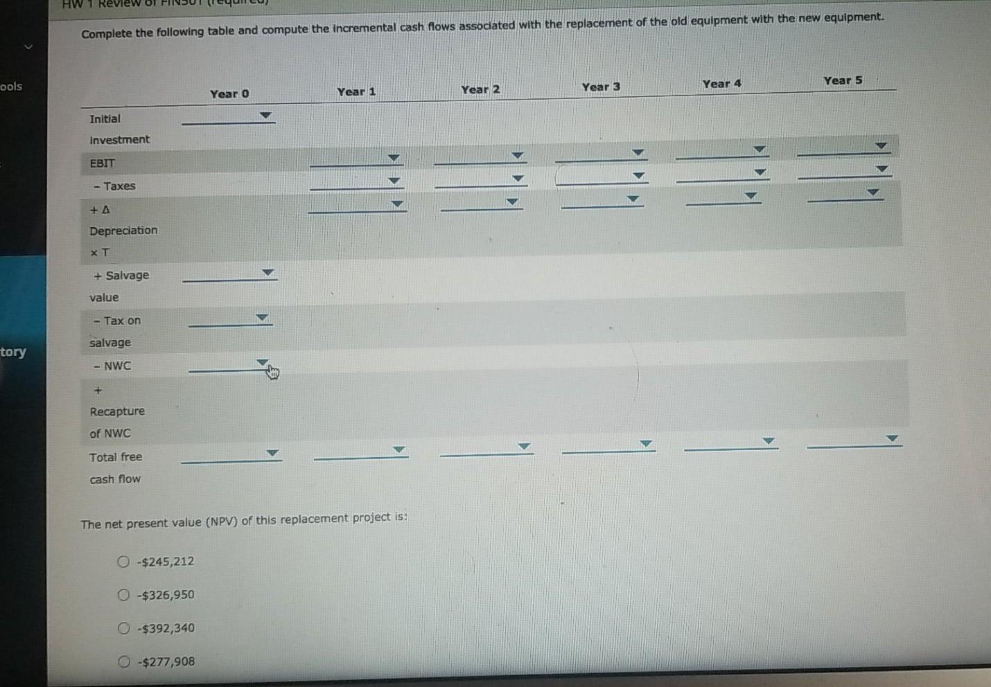 a replacement project At times firms will need to decide if they