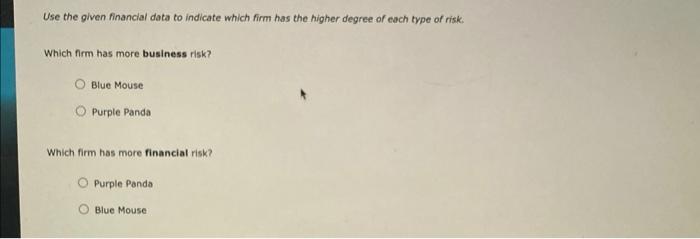 1 When its earnings are increasing the use of greater levels of