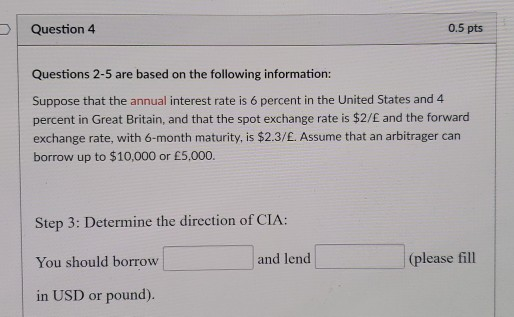 I need answer for: Question #5 parts a and b! Please/thanks Question