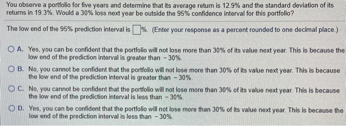 January 1 to December 31. Prices are after the dividend has been