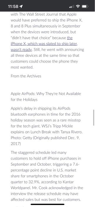 Jan 6, 2018 11:34 p.m. ET As Apple Inc.'s AAPL -0.32% longtime