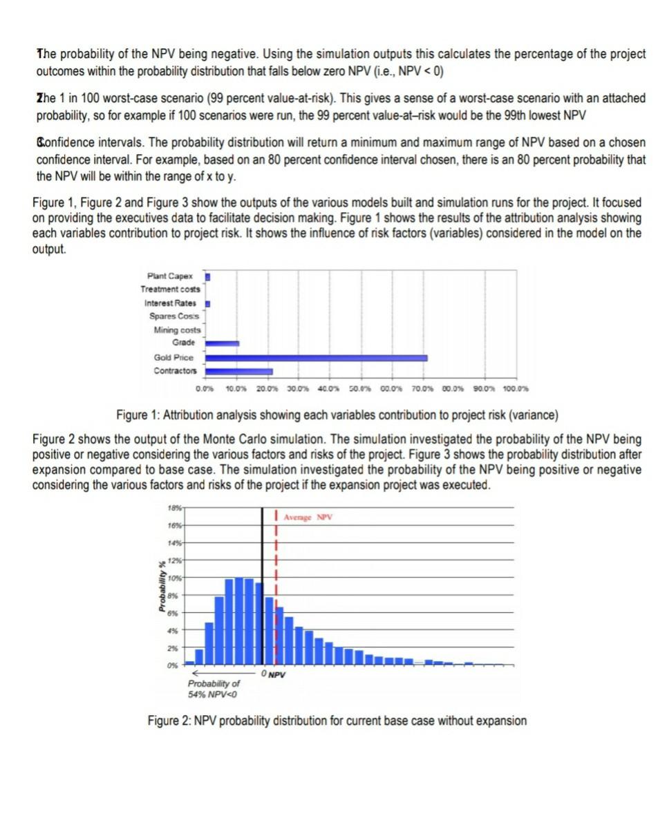 5 potential risks that may be applicable to the expansion project. The