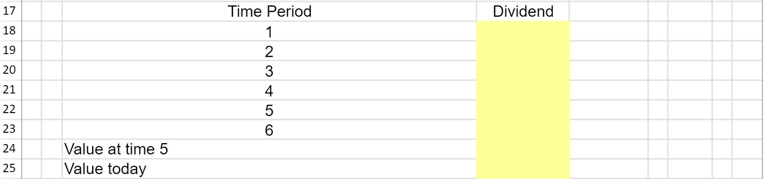 H 4 A fast-growing firm recently paid a dividend of $0.95 per