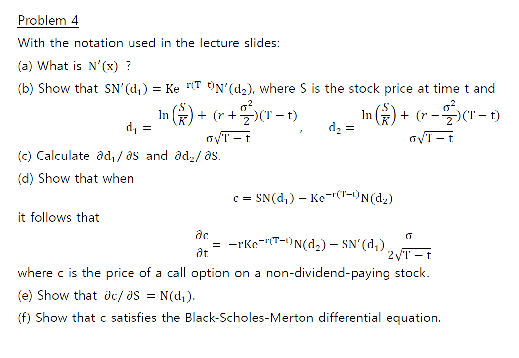  Problem 4 - 02 In () + (r- (1 t) =