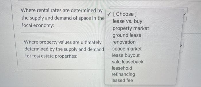 businesses determine the lowest cost to acquire space: NPV analysis where property