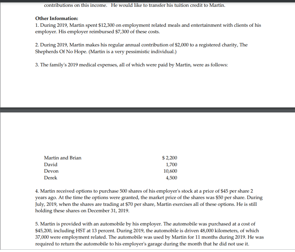 adding income on Profile 2020 software. Family: Martin Dorne, SIN 499499499 Address: