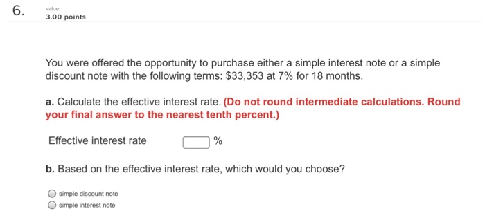 Both had the same terms: $19,500 at 8% for 2 years. Use