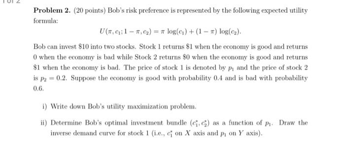 H i everyone! need help w hw:) Pls show work as well