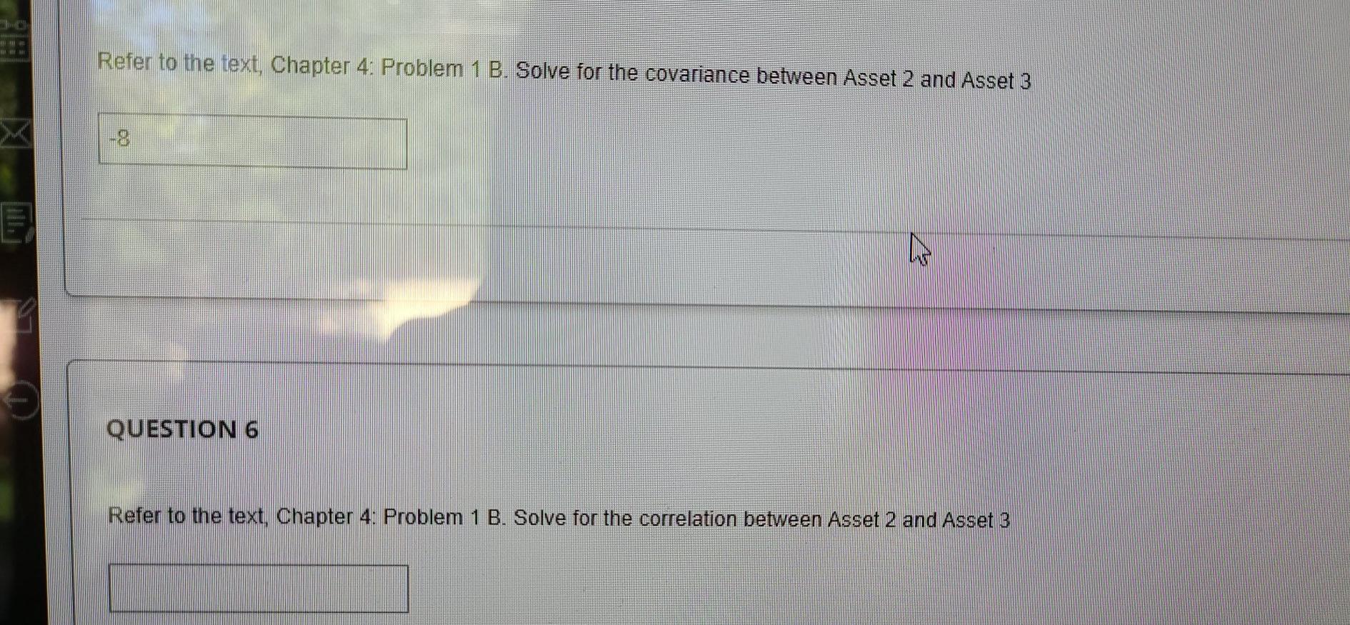 T Market Condition Return Market Condition Probability Probability Return Good 4 Good