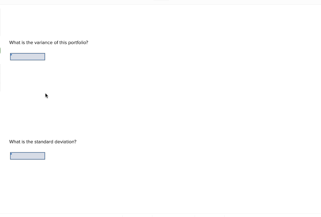 Rate of Return if State Occurs 01 State of Economy Boom Good