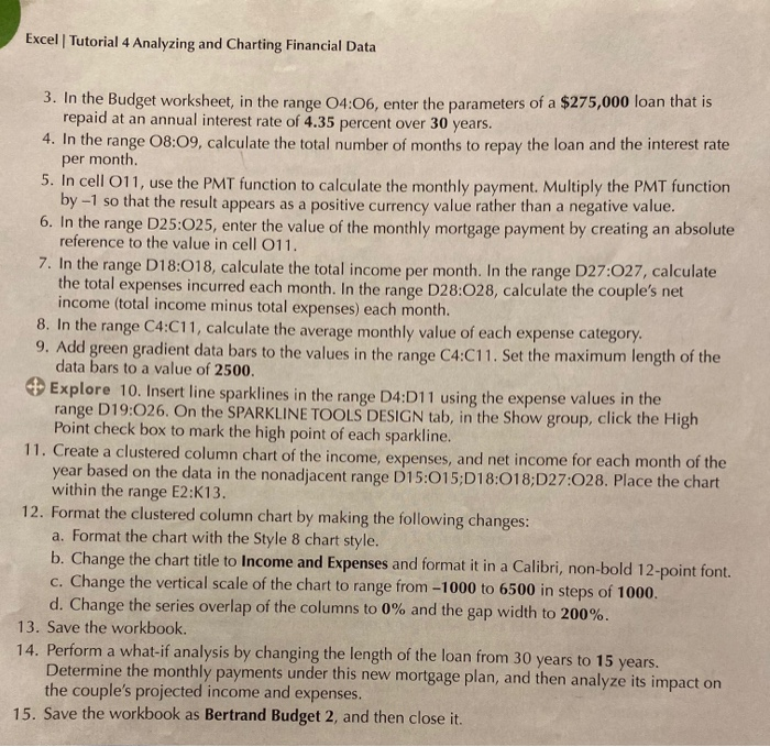 Month Monthly Payment Income & Expenses Jan Feb MAT Apr Jul 3,450