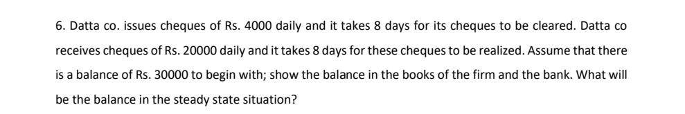Please find the below attached question and give the answer properly. 6.
