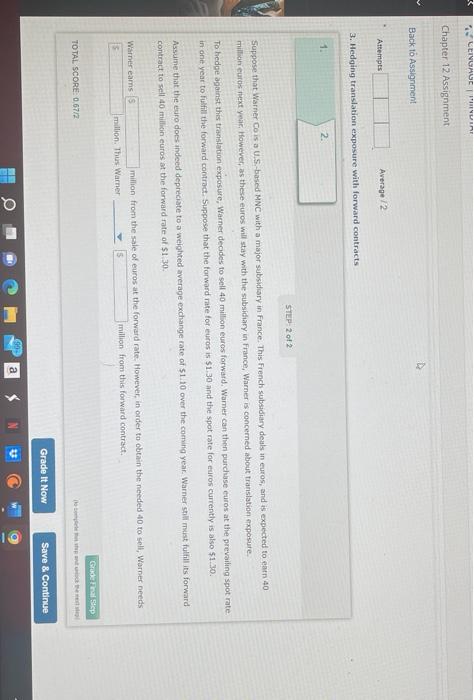  LEVUMU TIRE Chapter 12 Assignment Back to Assignment Attempts Average/2 3.