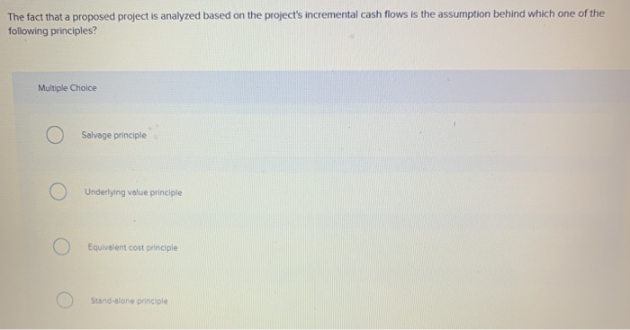  The fact that a proposed project is analyzed based on the