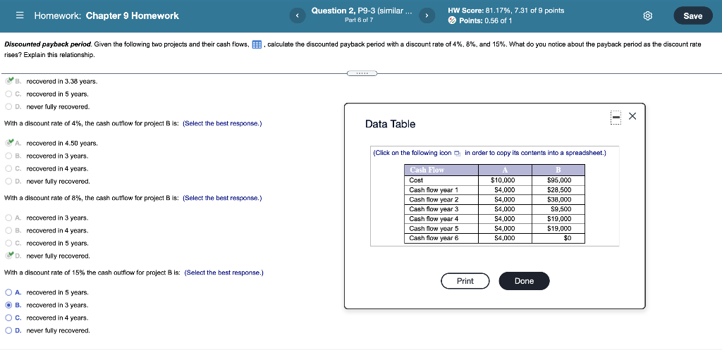 answer is not recovered in 3 years so its either A,C, or
