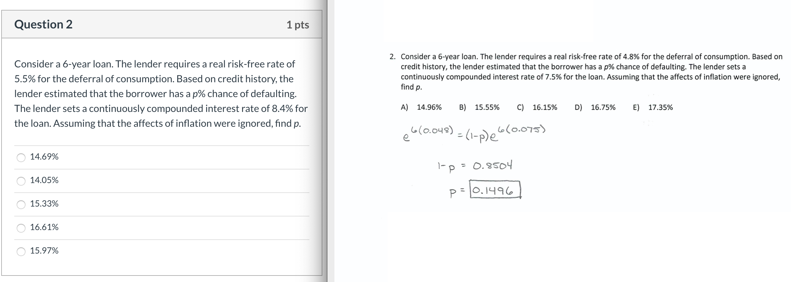 Can someone help me with this problem? Attached is an example to