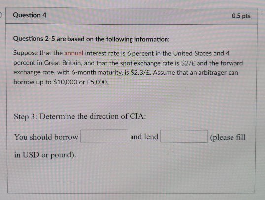 Questions 2-5 are based on the following information: Suppose that the annual