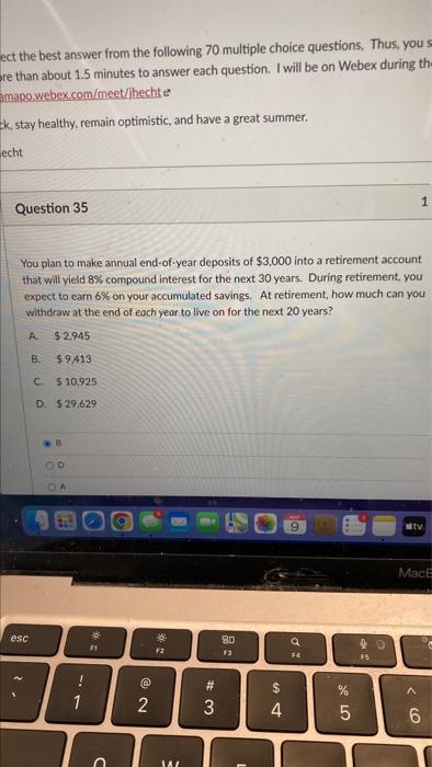  rect the best answer from the following 70 multiple choice questions.