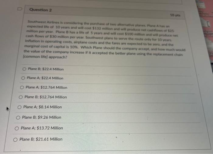 be accepted if the discount rate for the project exceeds the crossover