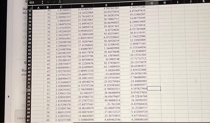 Based on the information in the Portfolio Analysis Problems Data 042223A Excel