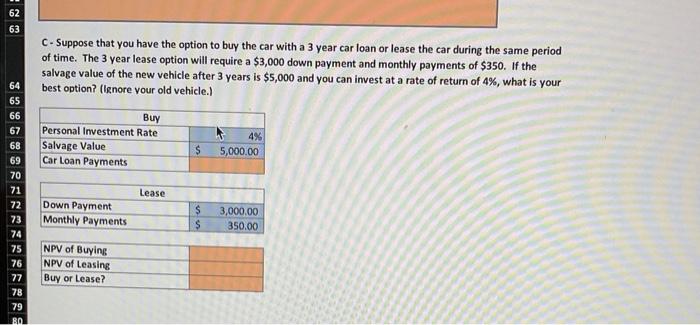 please show equations for orange boxes 62 63 C-Suppose that you have