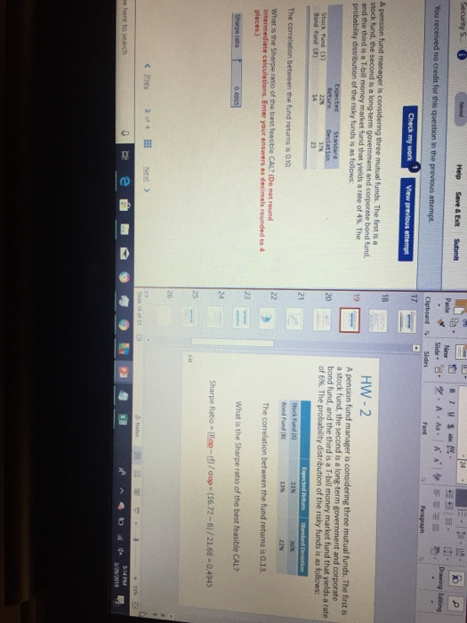  24 Help Save& Exit Submit New Side You received no credit