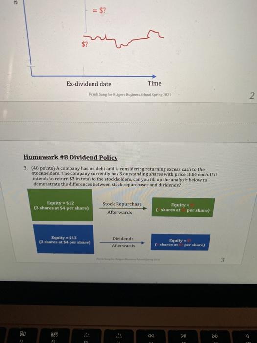 intends to pay $3 dividends to its shareholders. To maintain the same