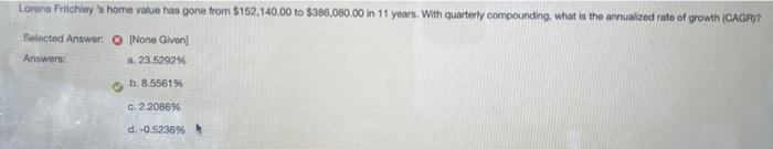 how do you calculate this question without excel to get the answer