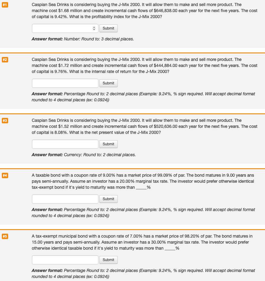  plz answer 2-5 answer for #1 not needed #1 Caspian Sea