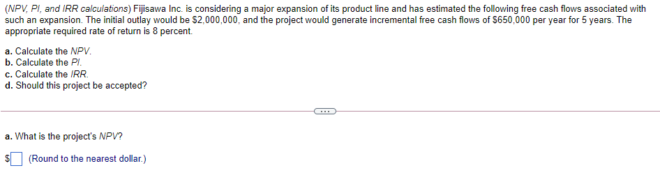  Please solve step by step all the sections that need to