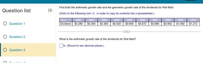  Question list Question 1 Question 2 Question 3 Find both the